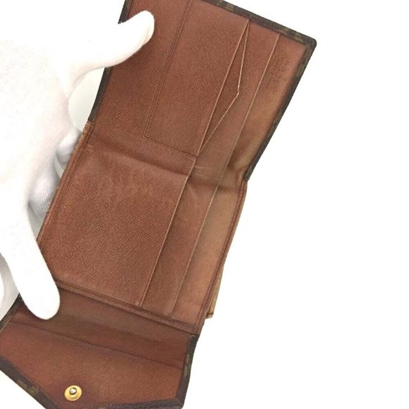 945135O Louis Vuitton Wallet Portefeiulle Elise Brown Monogram - Picture 5 of 9